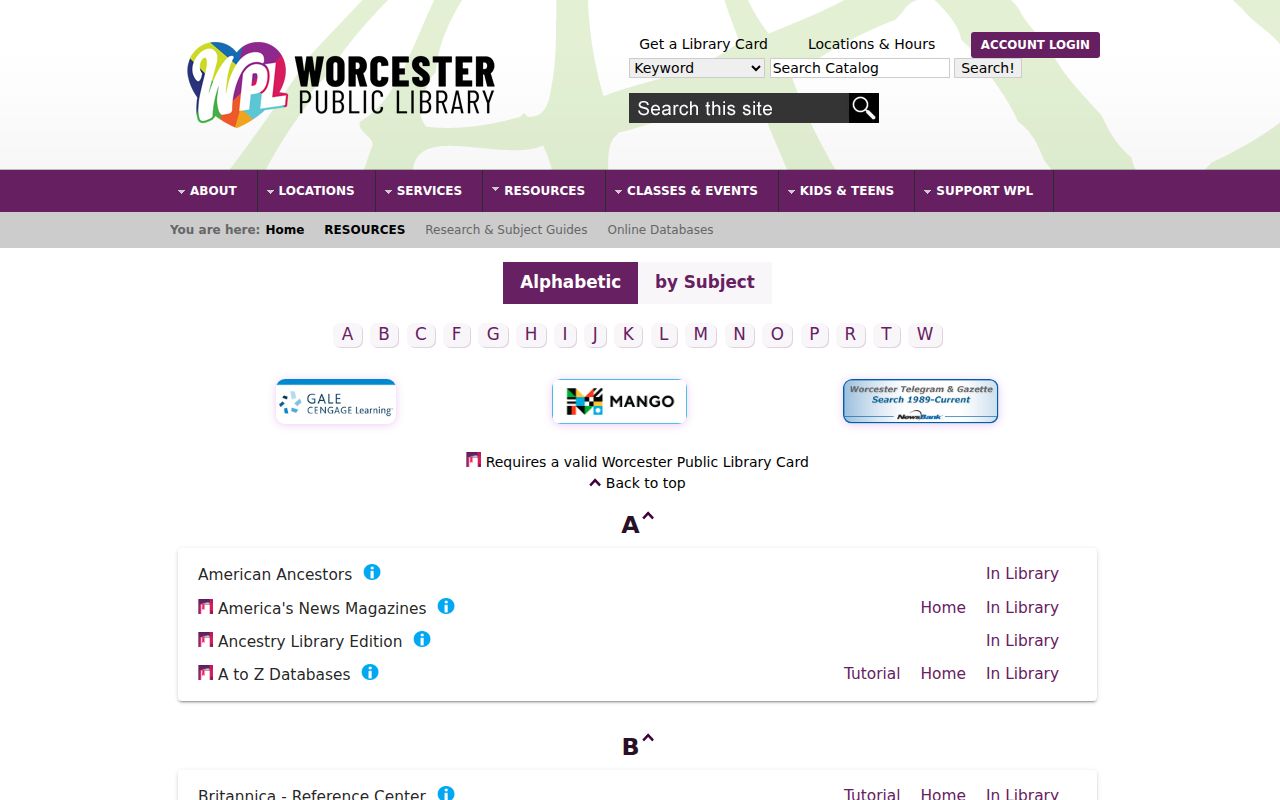 Worcester street directory genealogy databases and historical resources